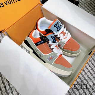 Giày thể thao lv đế bằng pha màu new ss2024 fullbox - cerihouse