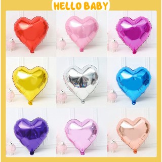 Bóng trái tim 25cm trang trí sinh nhật - tỏ tình - cầu hôn - cưới hỏi - trang trí lớp- chụp kỉ yếu
