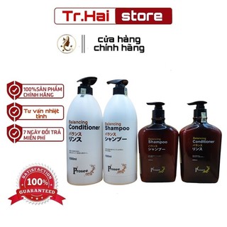   Hàng Chuẩn Hãng  Cặp dầu gội PROSEE Balancing AS14 500ml ,1000ml khắc phục các vấn đề về da đầu 