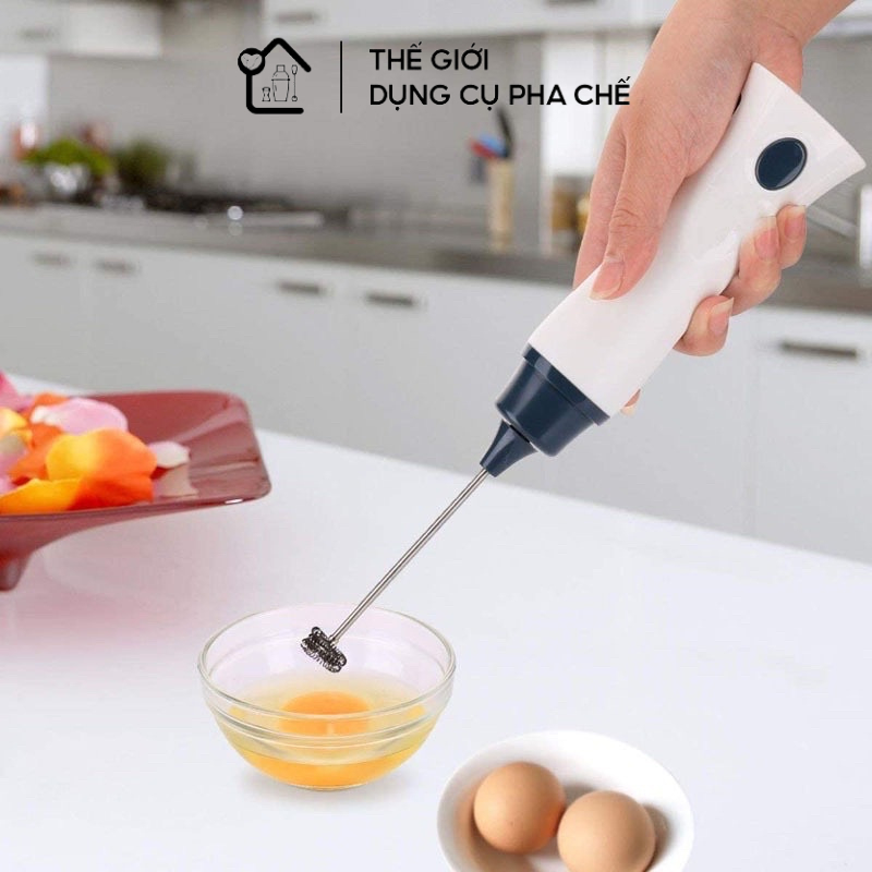 Máy tạo bọt cà phê 1 đầu, Máy đánh bọt cà phê, đánh trứng cầm tay cao cấp