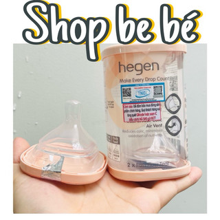 Núm ti bình sữa Hegen , Núm hegen size 0/1/2/3 và Ycut. Núm ti hegen lắp mọi bình hegen chính hãng