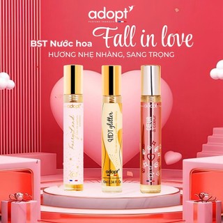 Nước hoa nữ Adopt 10ml chính hãng Pháp lưu hương tới 12 tiếng hương thơm ngọt ngào tinh khiết