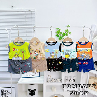 Bl010 bộ ba lỗ thun lạnh minkymom cho bé