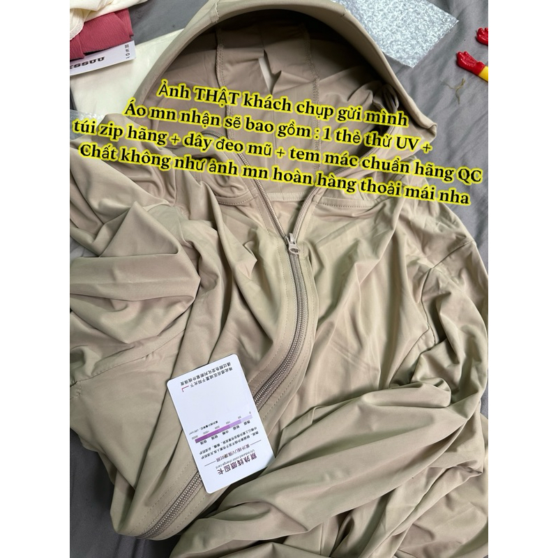 (Hàng QuảngChâu) Áo chống nắng,tia UV chất thun lạnh làm mát DÁNG SUÔNG đến 75kg dài cho nữ có mũ vành to | BigBuy360 - bigbuy360.vn