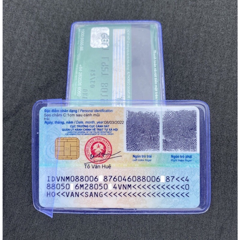 Vỏ bọc thẻ căn cước công dân