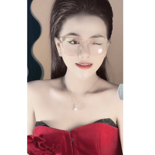 Mắt Kính Mát Nữ PaDa Form Bầu Trẻ Trung Gọng Kính Mắt Kim Loại Thời Trang Thay Được Tròng Cận-002