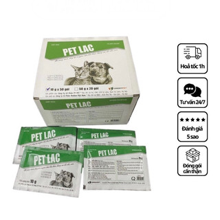 Men tiêu hoá cho chó mèo pet lac hỗ trợ tiêu hoá, bổ sung lợi khuẩn