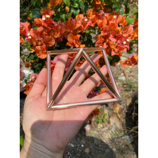 Kim Tự Tháp đồng đỏ 10cm