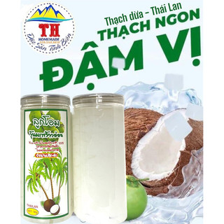 Thạch dừa Thái Lan - Hủ 1kg giải nhiệt mùa hè - Thơm ngon, thanh mát