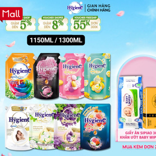 Hygiene Nước Xả Vải Thái Lan Giặt Xả Quần Áo Expert Care Siêu Đậm Đặc Làm Mềm Vải 1150ml
