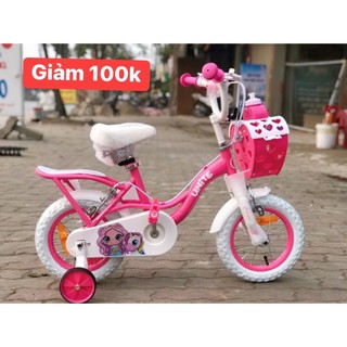 Xe đạp trẻ em Thống Nhất Princess cho bé 2-6 tuổi (Tặng chuông +dầu tra xích+ lục giác)