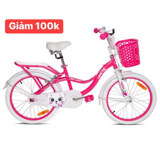  Xe đạp trẻ em Thống Nhất Kitten 20 mẫu mới 2024 (Tặng đèn +  khoá số + lục giác)