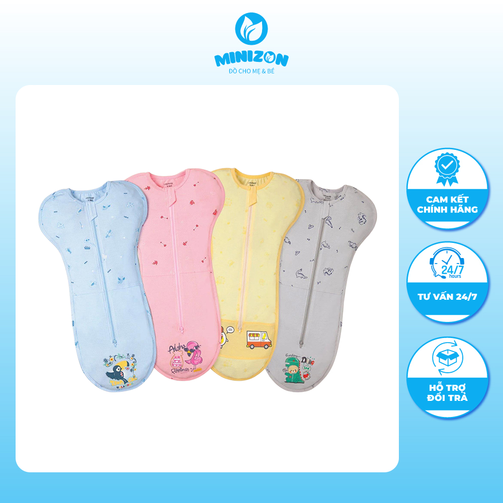 Nhộng Chũn Ualarogo Vải Sợi Tre Chất Lượng Cực Tốt Cho Bé | Minizon Kids