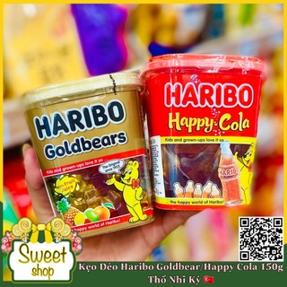 Kẹo dẻo haribo hũ 150g thổ nhĩ kỳ
