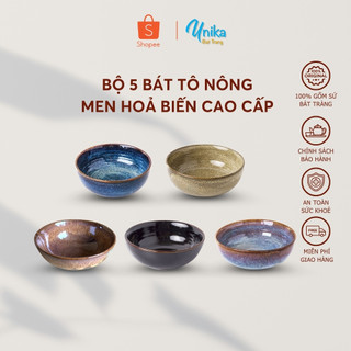 Bát Tô Nông 4 màu và 3 size - Bát Tô Nông Cho Khách Sạn 5 sao cực chất - Gốm Sứ Cao Cấp
