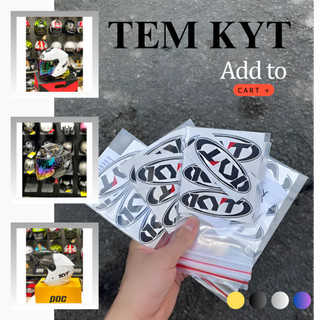 Tem KYT Dán Nón Bảo Hiểm & Xe Siêu Chất - Chất Liệu Decal Cao Cấp Chống Nước, Bền Màu - Dễ Dán & Cắt Khuôn Sẵn
