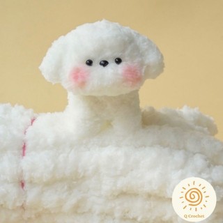 Sợi kẽm lông xù làm thú bông handmade
