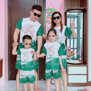 ⚡️Mặc Là SANG⚡️ Bộ Thể Thao Nam In BIA SAIGON nhiều màu vải thun lưới mè thoáng mát, set mặc nhà đi chơi tập gym