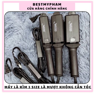 Máy ép tóc là tóc ionic là mượt tóc không cắn tóc dễ sử dụng 3 size tiện dụng bestmypham