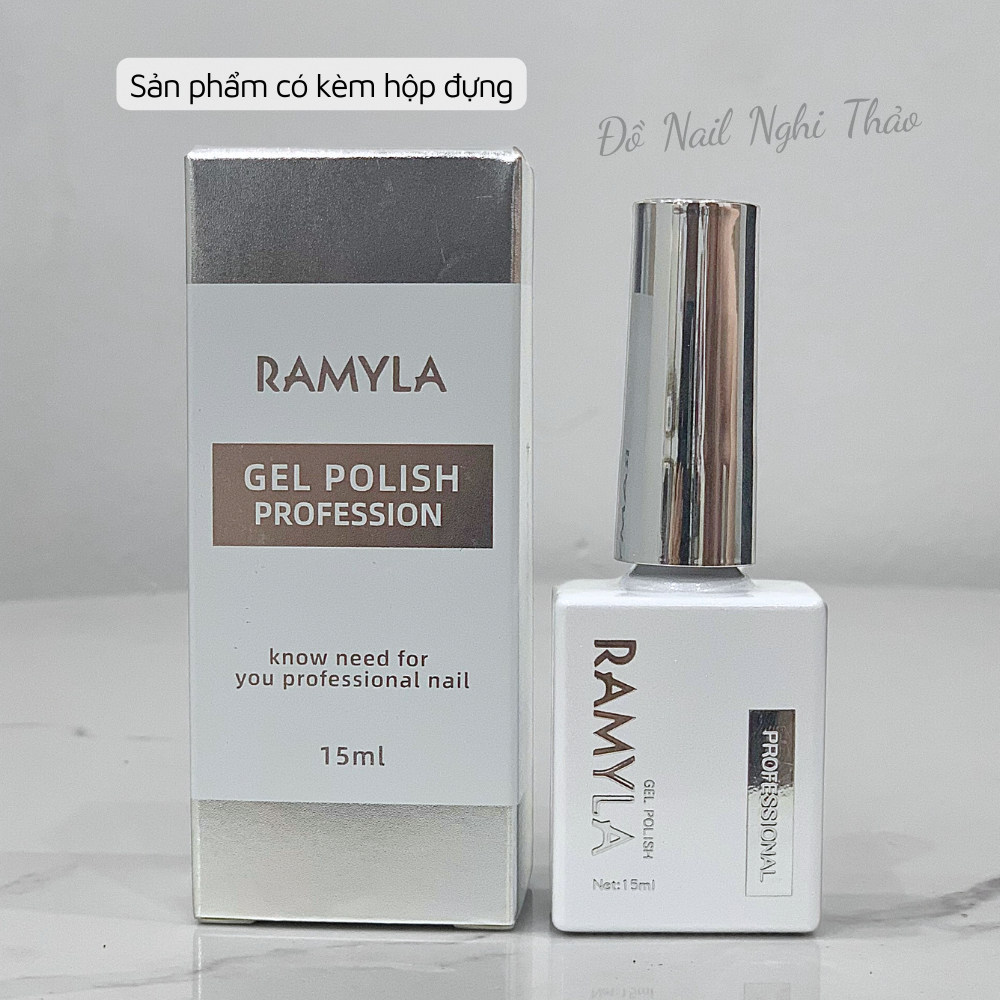 Sơn gel thạch đục lẻ màu RAMYLA 15ml Jeliva