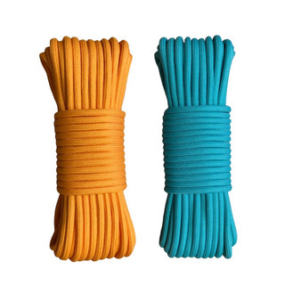 10 mét - Dây Dù spandex 4mm có lõi êm tay dùng làm macrame, căng lều, dây phơi, thời trang, cột dồ