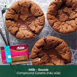 1kg sô cô la màu nâu sữa và trắng sữa cacao chocolate colatta compound nhập khẩu indonesia