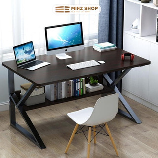 Bàn làm việc, bàn học gỗ, bàn gaming chữ K,U,Z thiết kế cá tính, chân sắt sơn tĩnh điện dày dặn, phong cách hiện đại