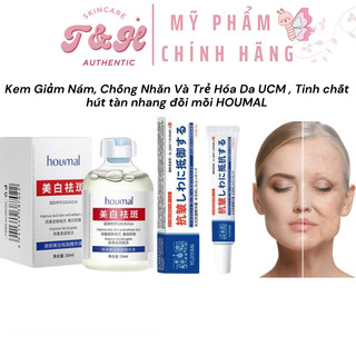 Kem Giảm Nám, Chống Nhăn Và Trẻ Hóa Da UCM Nhật Bản, Tinh chất hút tàn nhang đồi mồi HOUMAL giảm thâm hiệu quả