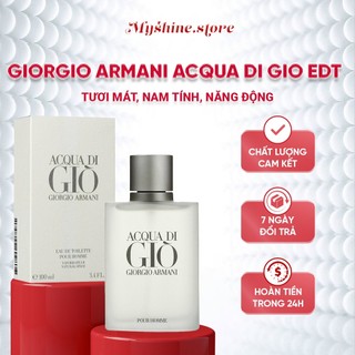 Nước Hoa Nam Giorgio Armani Acqua Di Gio EDT 75ml - Hương thơm biển tươi mát, nam tính, năng động