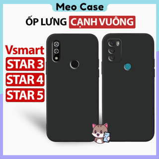 Ốp lưng Vsmart Star 5, Vsmart Star 4, Star 3, TPU viền vuông, Vỏ điện thoại bảo vệ viền camera toàn diện | Meo case