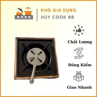 Nắp Chỉnh Nhiệt Lửa Bếp Cồn Inox Nhập Khẩu Huycook Siêu Bền, Tiện Dụng Dành Cho Bếp Cồn Khung Gỗ Và Các Loại Bếp Khác