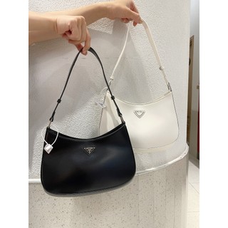 Túi Prada CLEO dáng bầu k nắp size 23cm fullbox