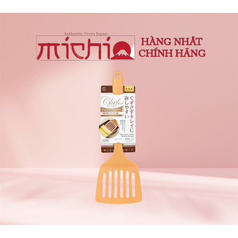 Xẻng lật có rãnh Chef's Nhật Bản