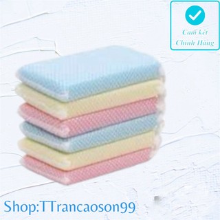 Mút lưới rửa chén, bát siêu tạo bọt hàng xuất Nhật Daiso