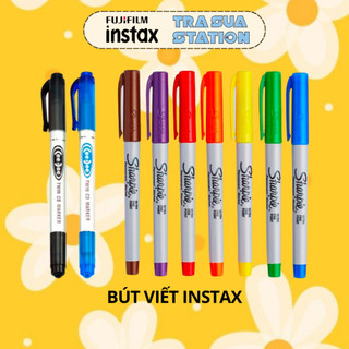 Bút Lông Dầu Viết Lên Ảnh Film Instax Giúp Bám Màu
