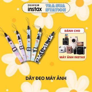 Dây đeo họa tiết - trơn màu dành cho máy chụp ảnh (chỉ gồm dây đeo)