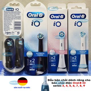 Đầu bàn chải điện Oral-B iO Ultimate Clean/ Gentel Care