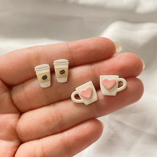 Khuyên tai handmade đất sét nung Polymer Clay
