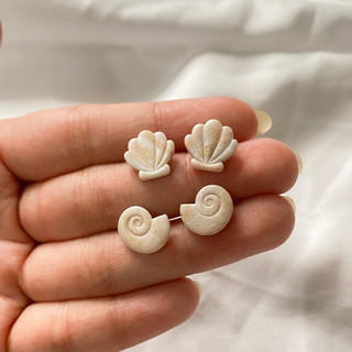 Khuyên tai handmade đất sét nung Polymer Clay