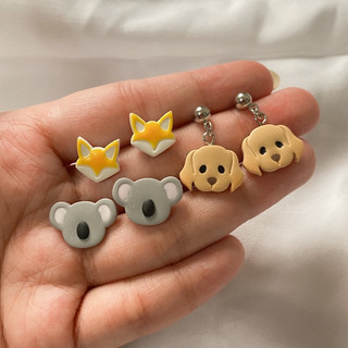 Khuyên tai handmade đất sét nung Polymer Clay