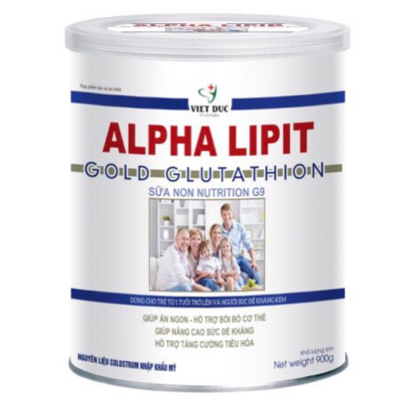 Sữa non nutrition g9 . Alpha lipit gold glutathion