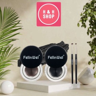  Bộ gel kẻ mắt 2 màu Felinwel 