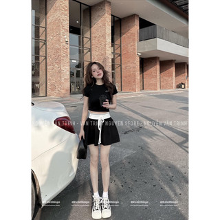 Set Váy Miuiu Croptop QC L1