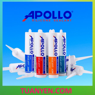 (SHOPEE VIDEO) Keo Silicon Apollo A300 - A500 - A600 - Xám,Trong,Sữa,Đen hàng chính hãng