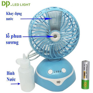 QUẠT TÍCH ĐIỆN PHUN SƯƠNG MINI DP 7623