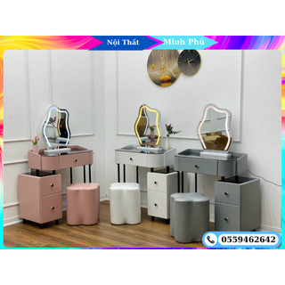 Bàn trang điểm size nhỏ 70cm Bàn trang điểm phòng ngủ bàn phấn nhập khẩu