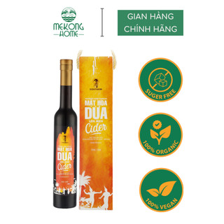 Mật hoa dừa Sokfarm lên men theo phương thức truyền thống người Khmer, vị ngọt thanh, kích thích tiêu hóa - 375ml