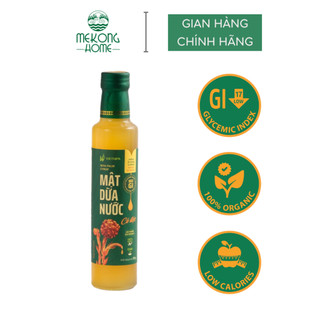 Mật dừa nước Vietnipa thành phần tự nhiên, vị ngọt thơm đậm đà, giúp chống oxy hóa - 375gr