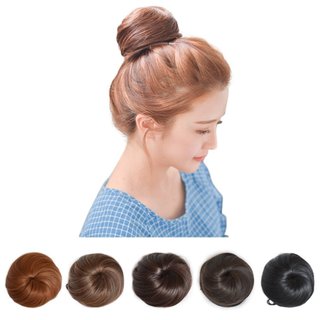 tóc giả búi tròn