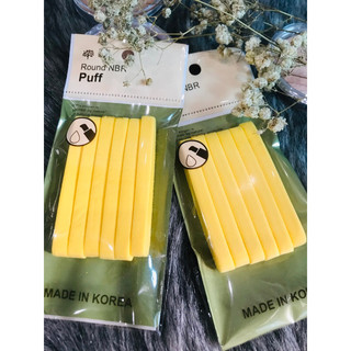 Mút nở rửa mặt bọt biển (6 miếng)